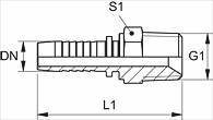 ФИТИНГИ NPTF(Ш) ШТУЦЕР С КОНИЧЕСКИМИ РЕЗЬБАМИ ANSI/ASME B1.20.1. CAST TIEFFE VITILLO PRAKTIKA